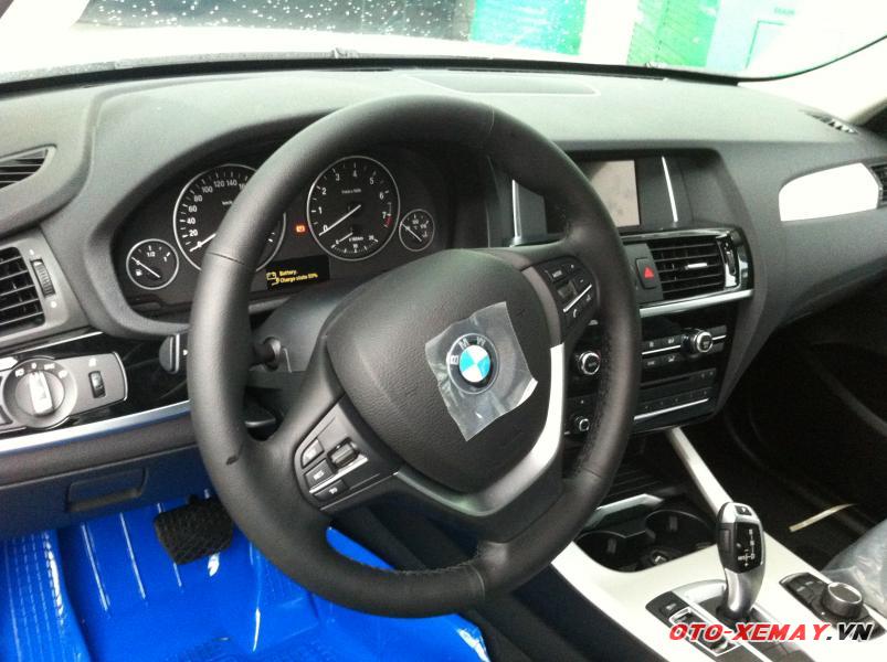 không gian bên trong cabin của BMW X3